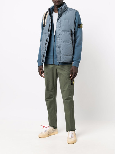 Stone Island sleeveless down-padded jacket outlook