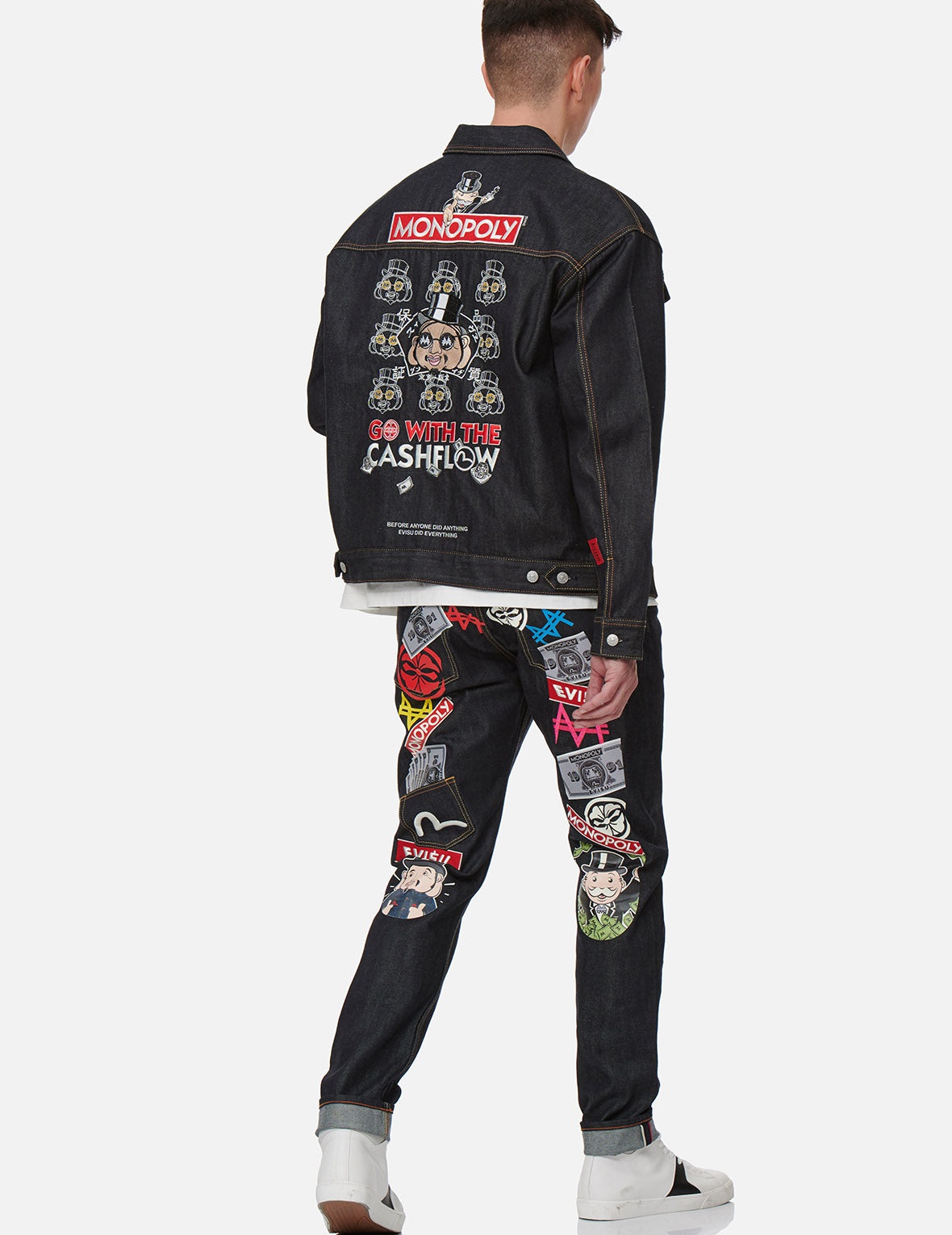 EVISU x MONOPOLY Denim Jacket - 5