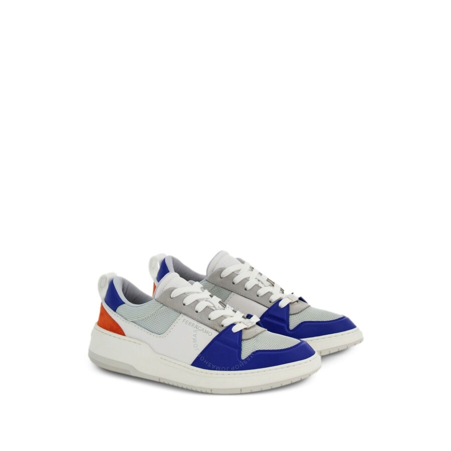 Ferragamo Men's Panelled Low-Top Sneakers - 2
