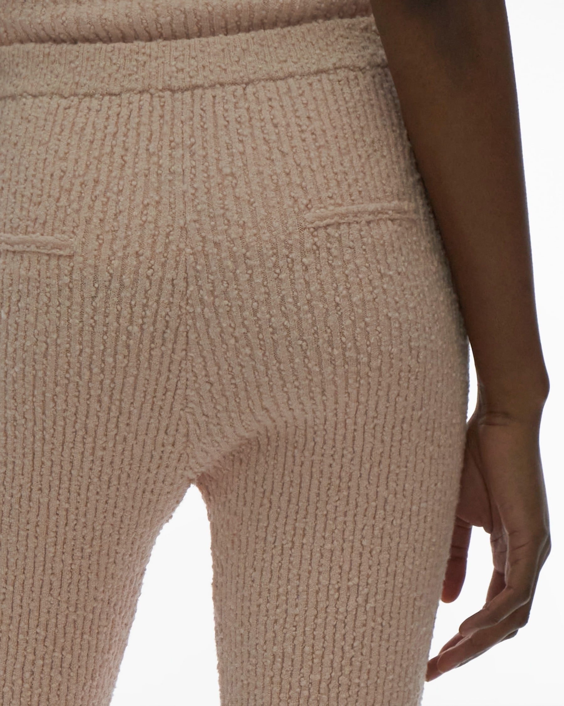 RIBBED FLARE PANT - 6