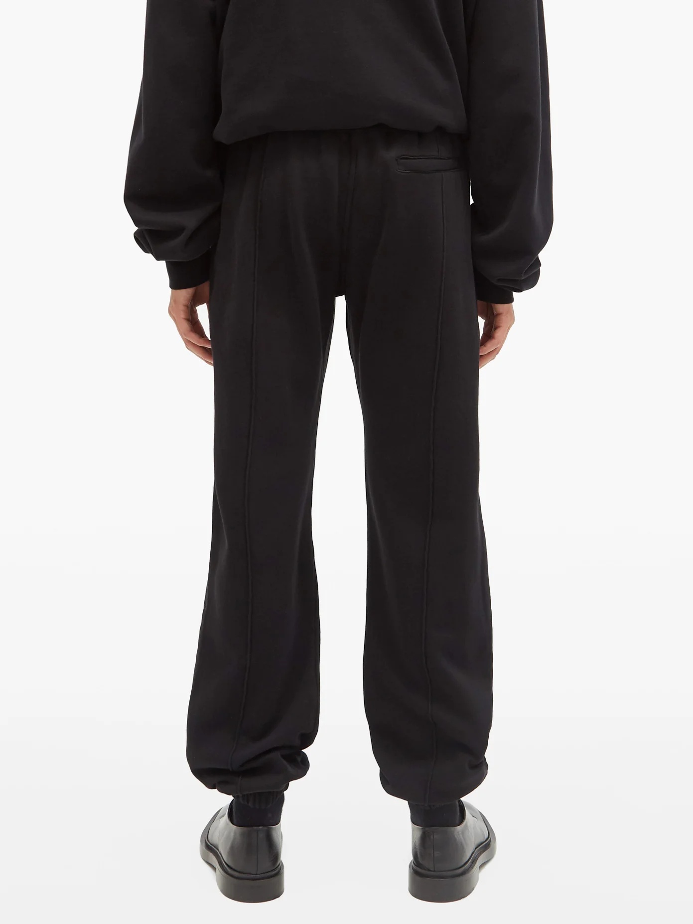 Perth cotton-jersey track pants - 5