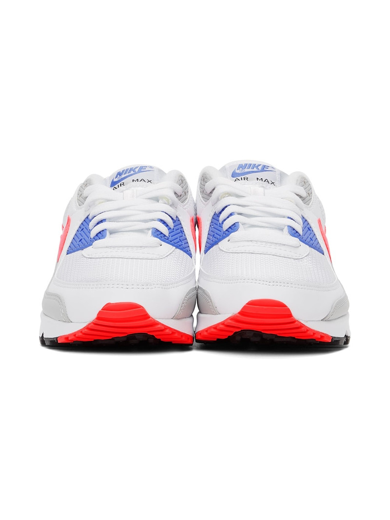 Nike White & Pink Air Max III Sneakers outlook