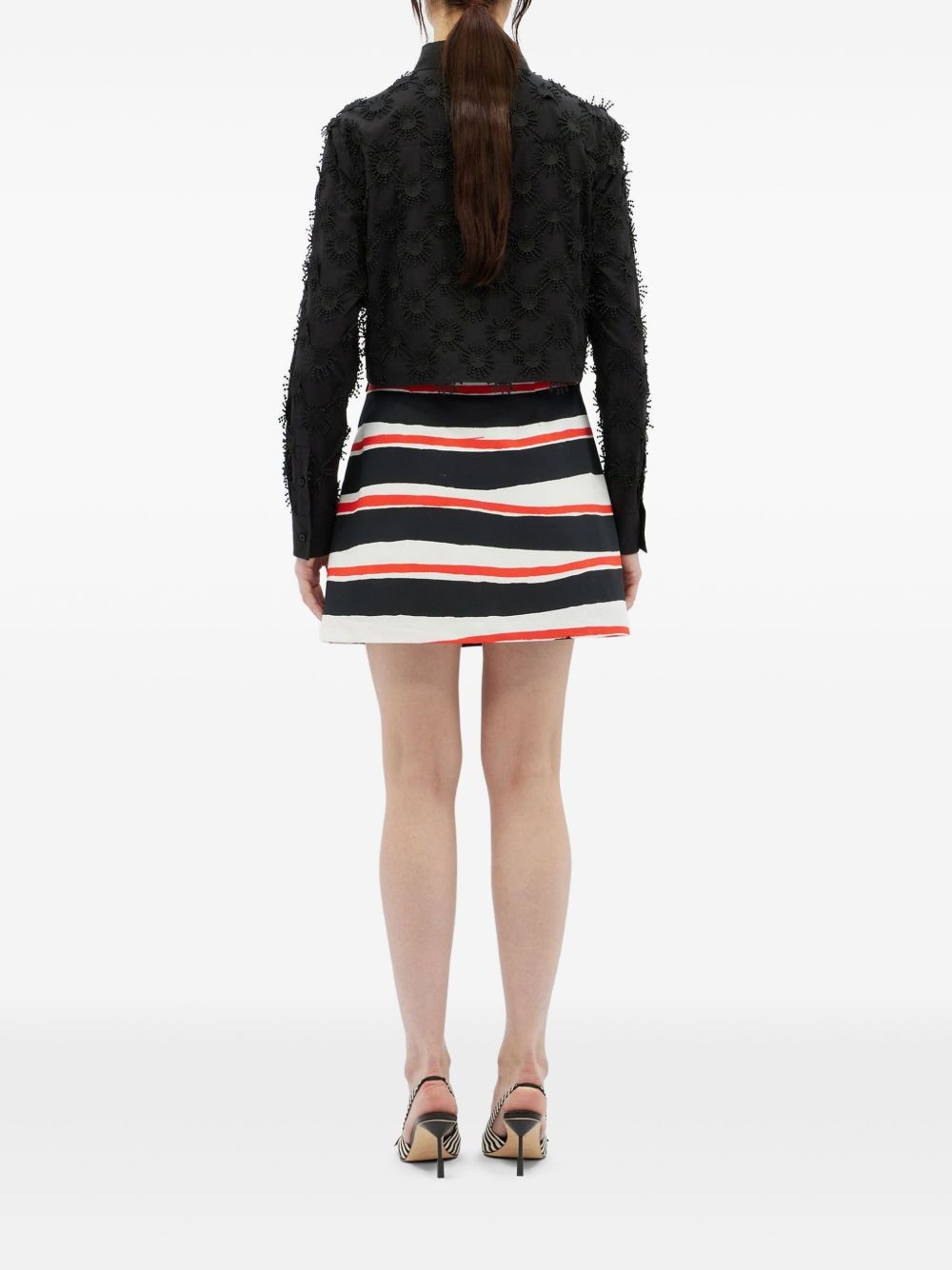 printed mini skirt - 4