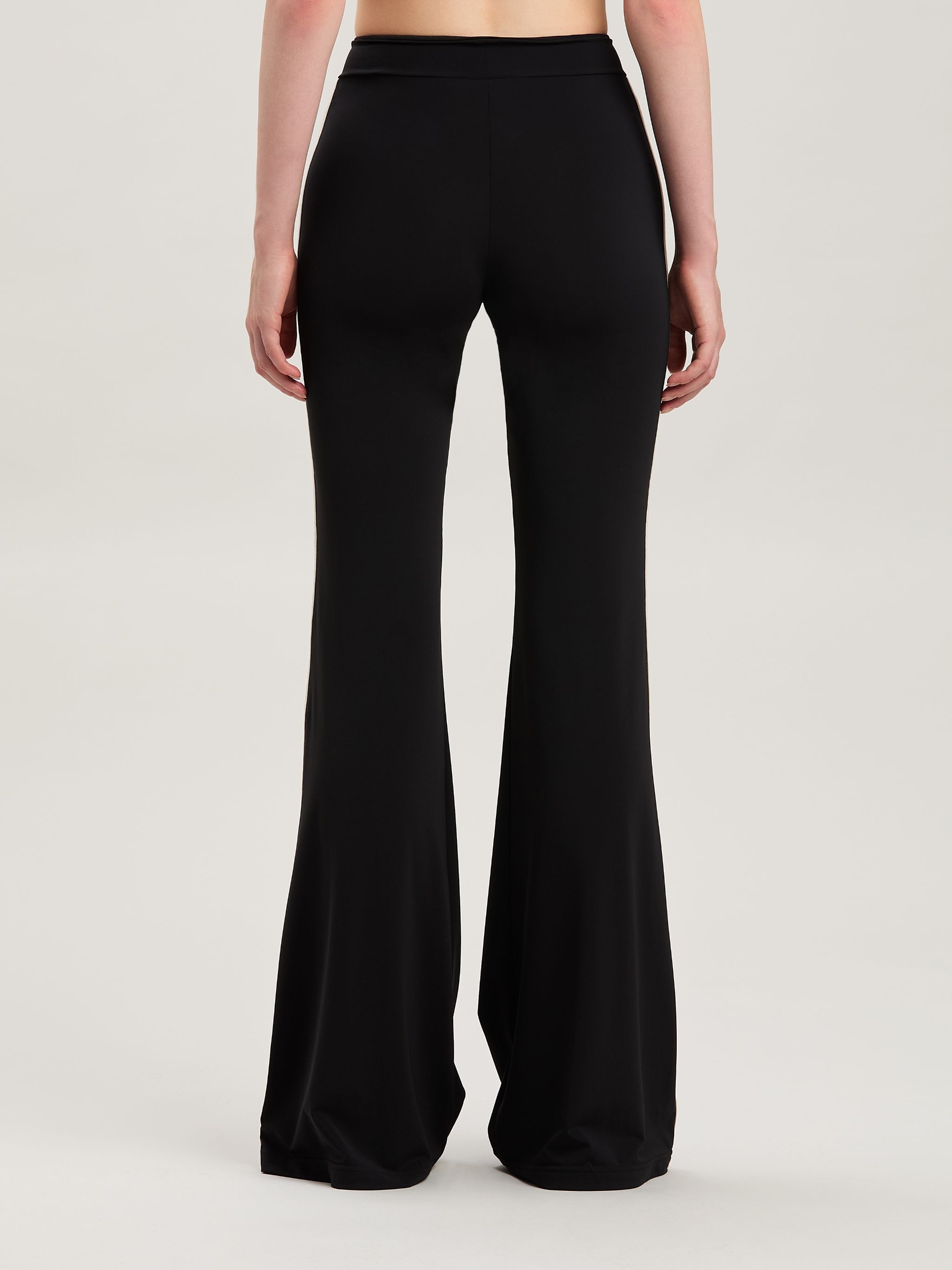 Palm Inlay Track knit pants - 5