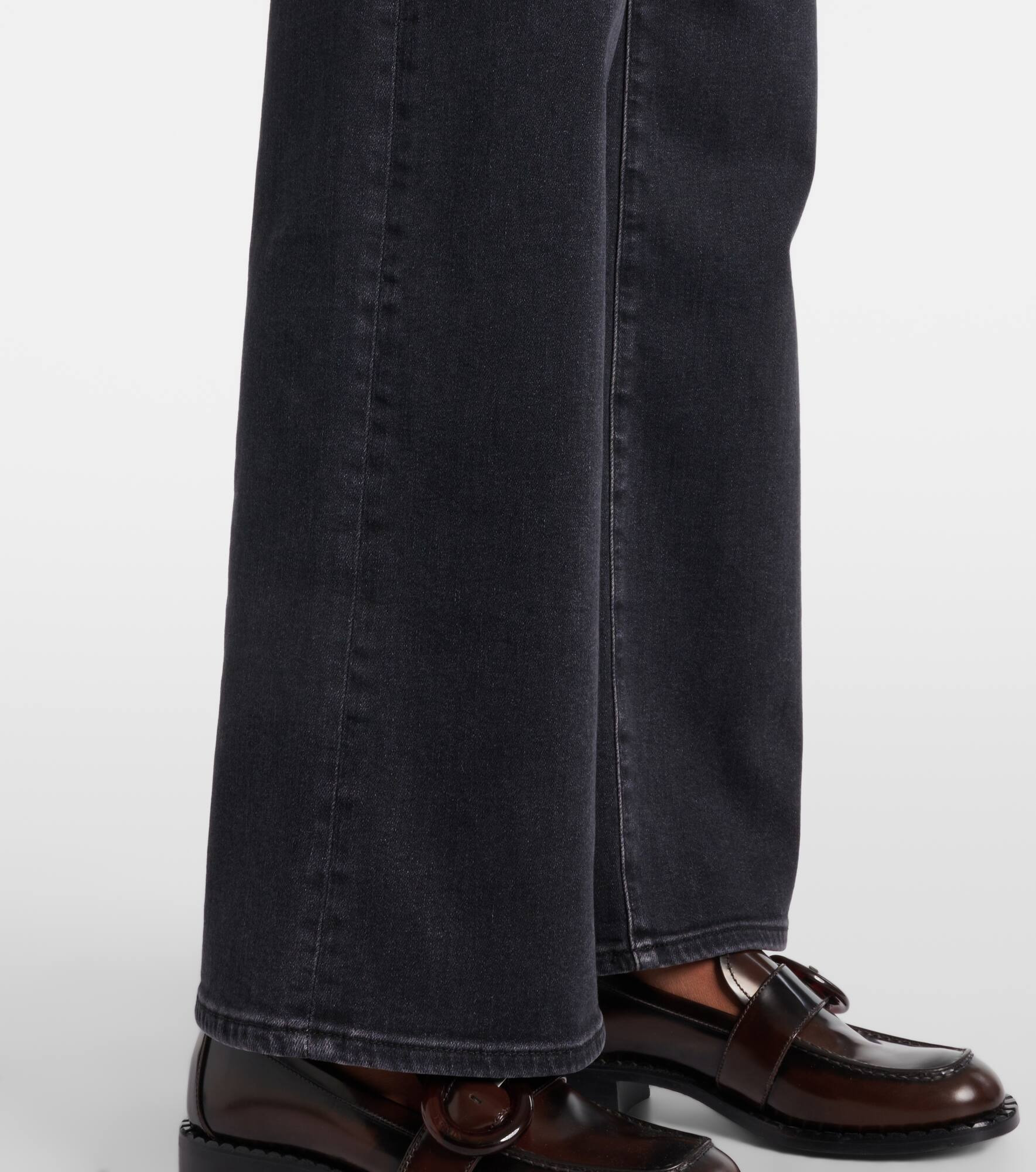 Le Slim Palazzo wide-leg jeans - 5