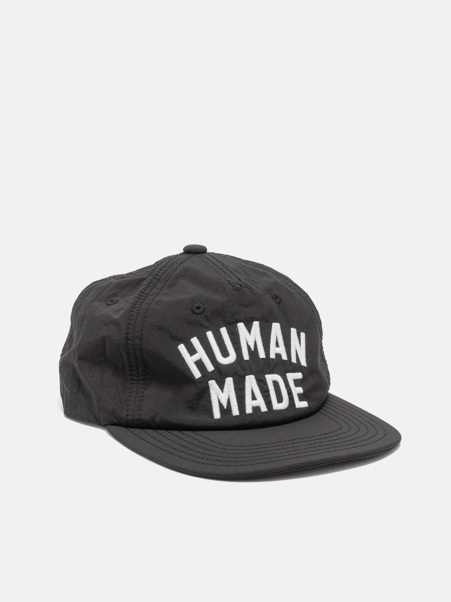 5Panel Nylon Cap Black - 1