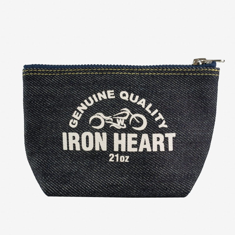 Iron Heart IHG-092 21oz Selvedge Denim Zip-Up Pouch outlook