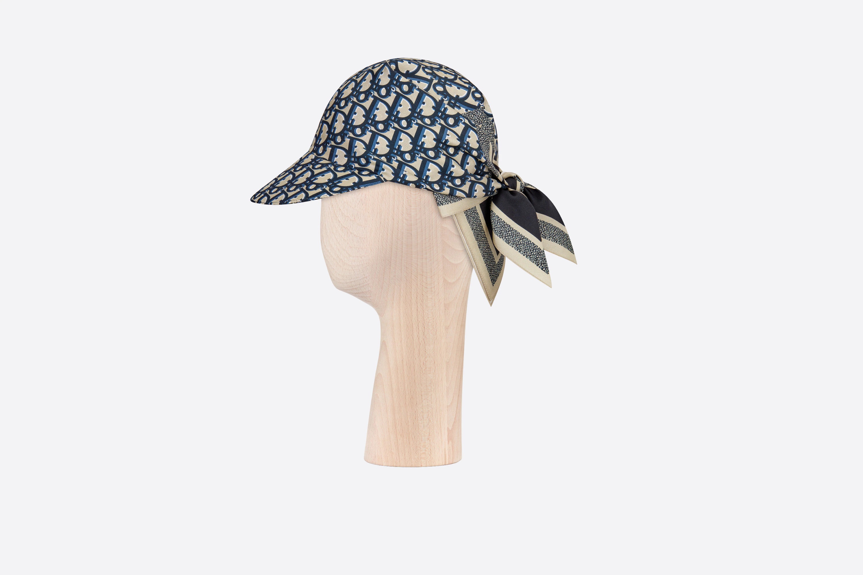 Dior Oblique Silk Visor - 3