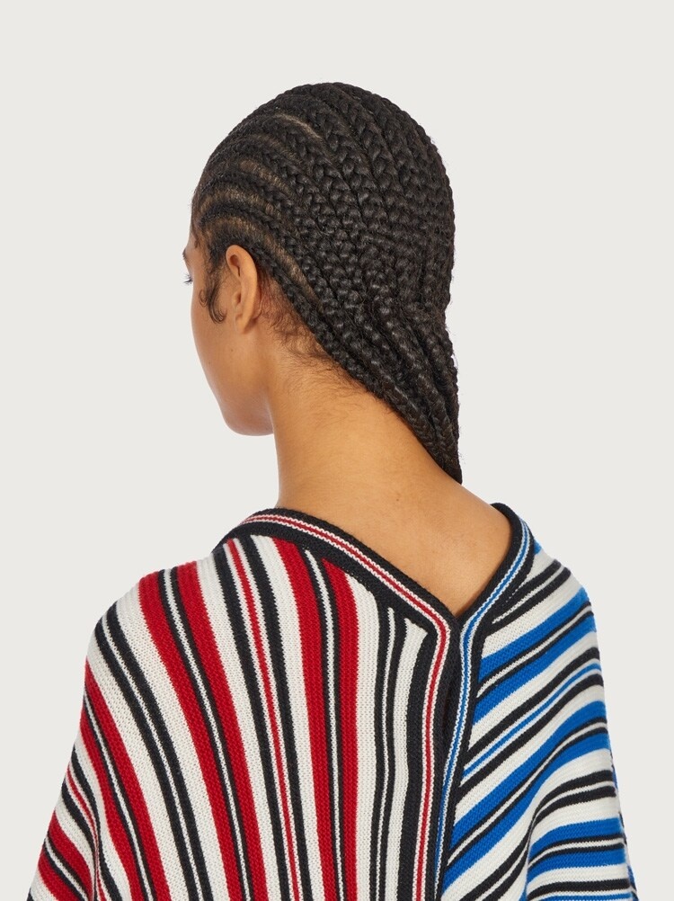 DUAL TONE PONCHO - 4