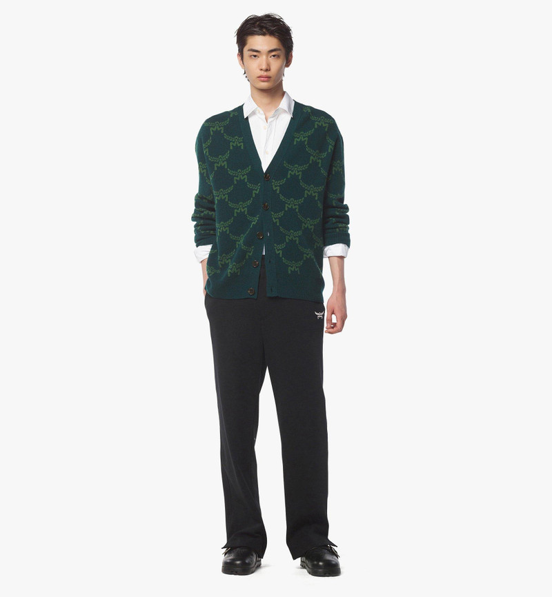 MCM Lauretos Cardigan in Wool and Recycled Cashmere outlook