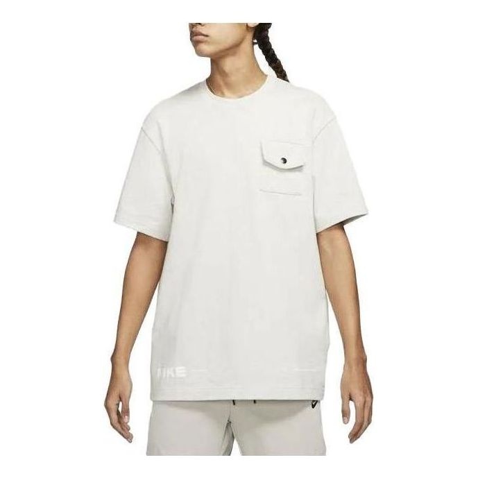 Nike Short-Sleeve Pocket T-Shirt 'White' DA0510-072 - 1