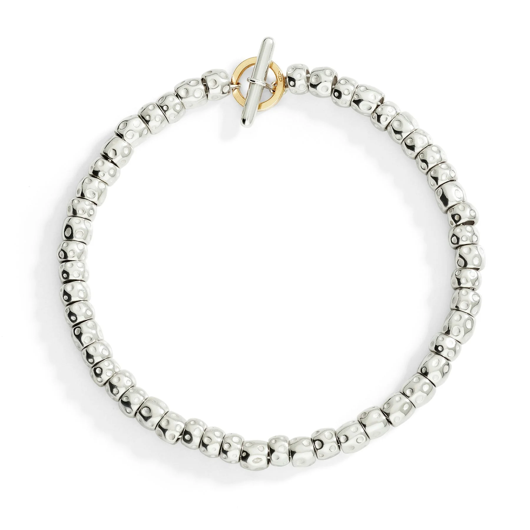 SILVER GRANELLI BRACELET - 1