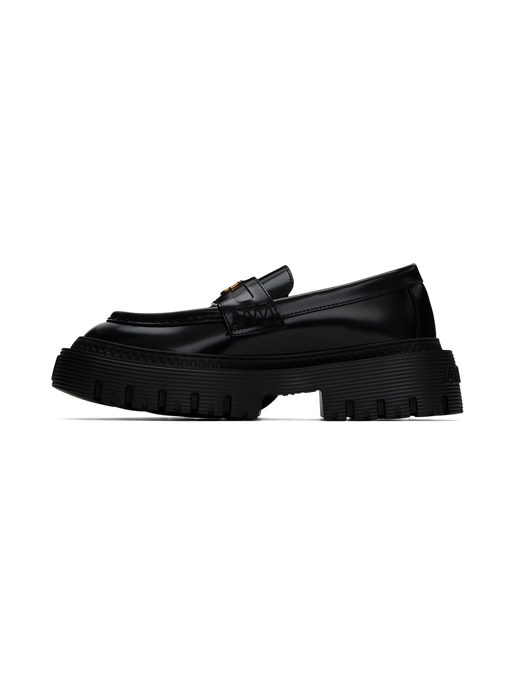 Black Jumbo Loafers - 3