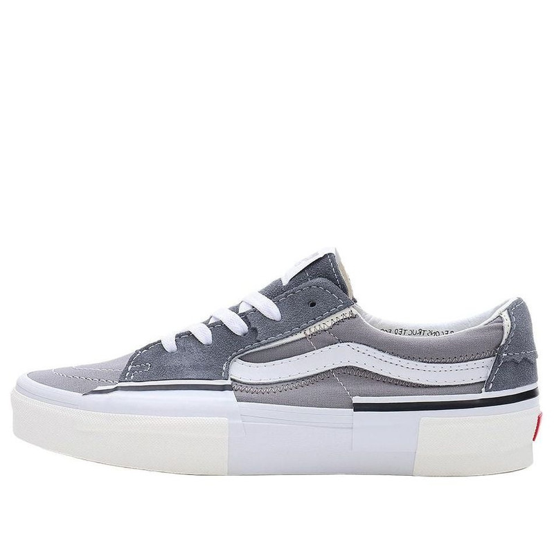 Vans SK8-Low Reconstruct 'Grey White' VN0009QSGRY - 1