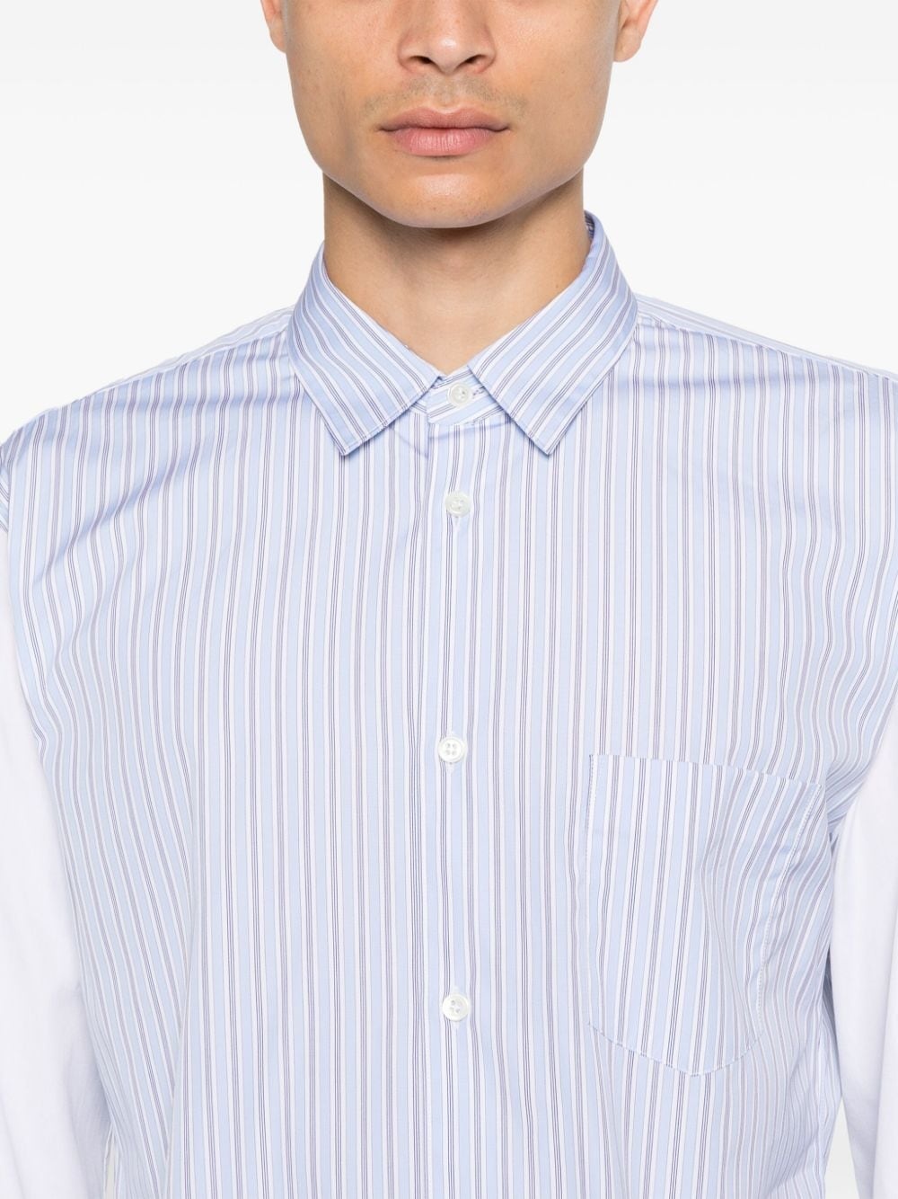 halo-stripe shirt - 4