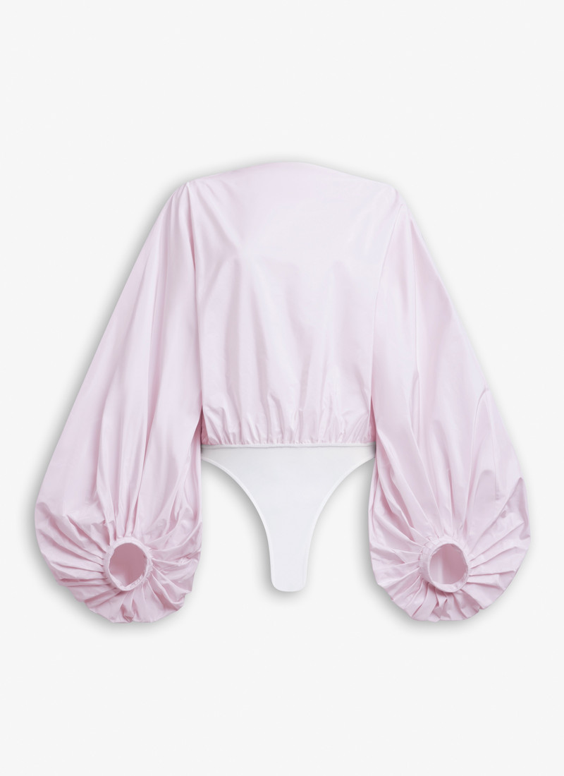 TAFFETA BODY-BLOUSE - 1