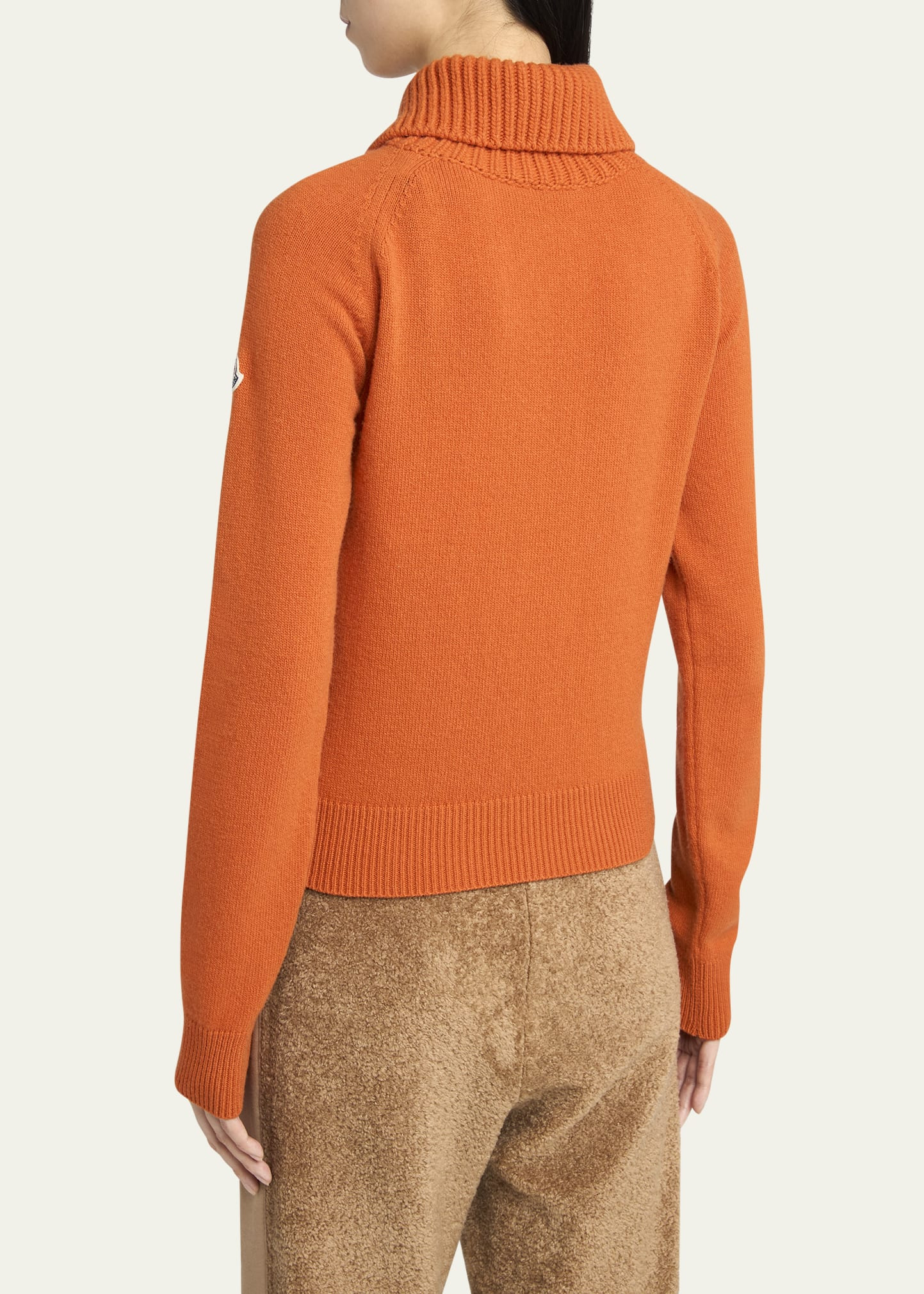 Wool-Cashmere Turtleneck Sweater - 3