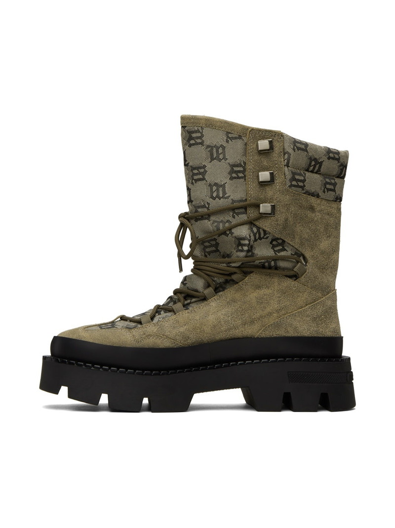 Taupe 'The Ibiza' Combat Boots 3