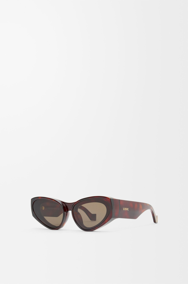 Loewe Front lenses cateye sunglasses outlook