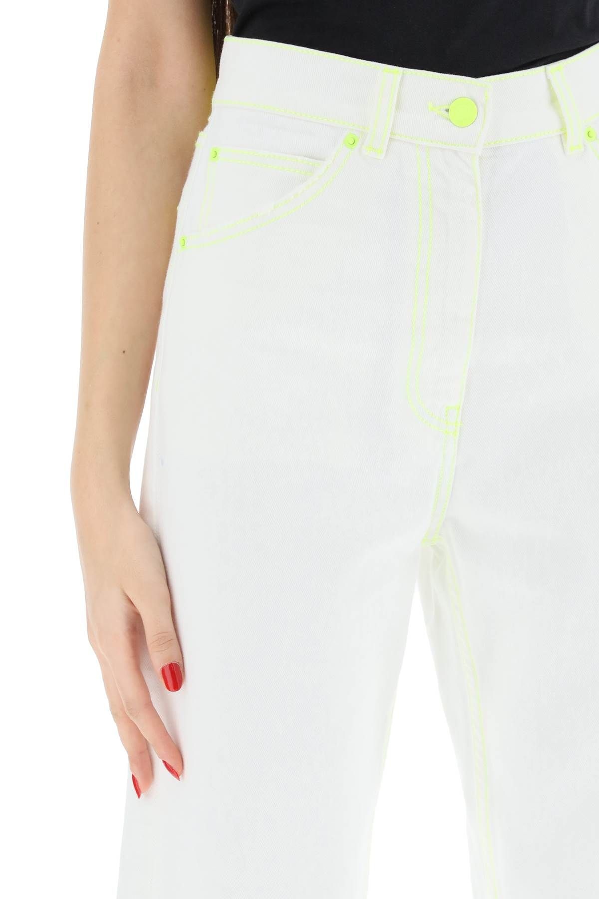 BOY JEANS WITH NEON STITCHING - 4