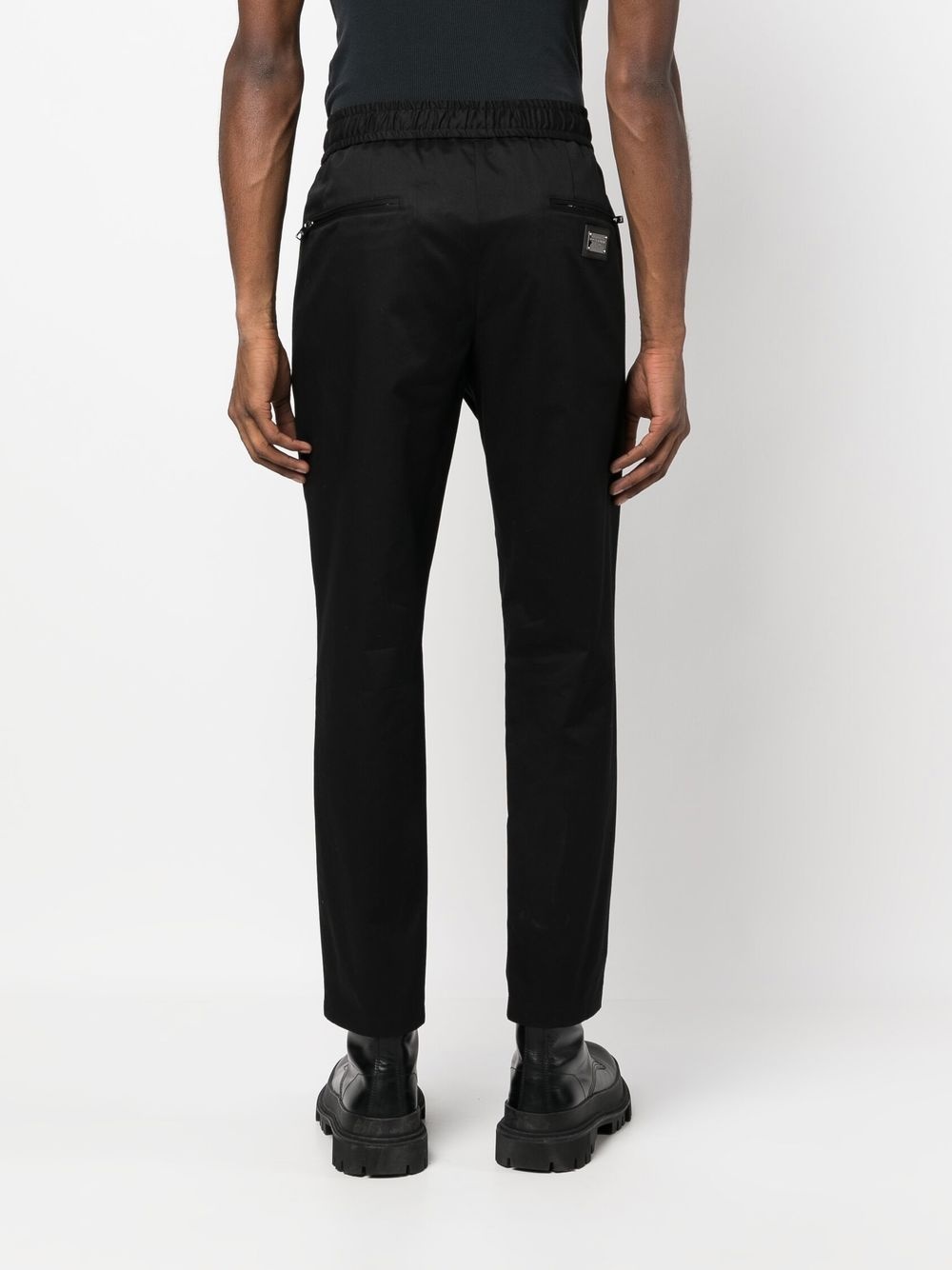 logo-plaque track pants - 4