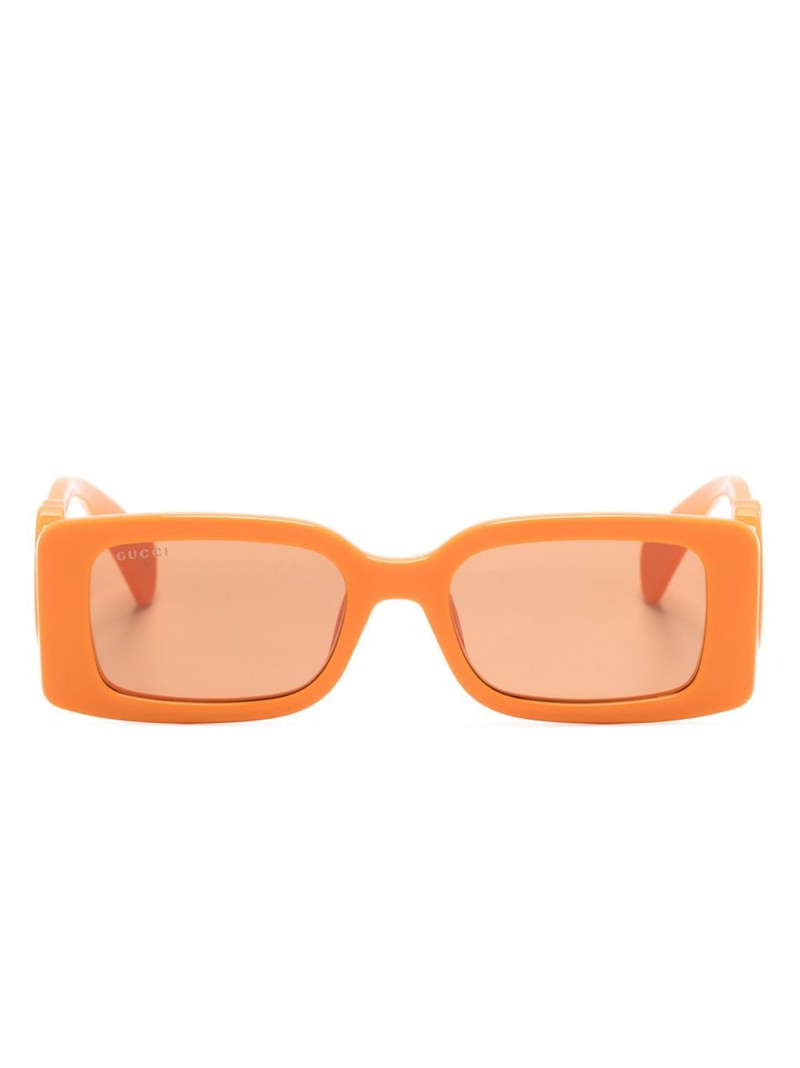 Interlocking G rectangle-frame sunglasses 1