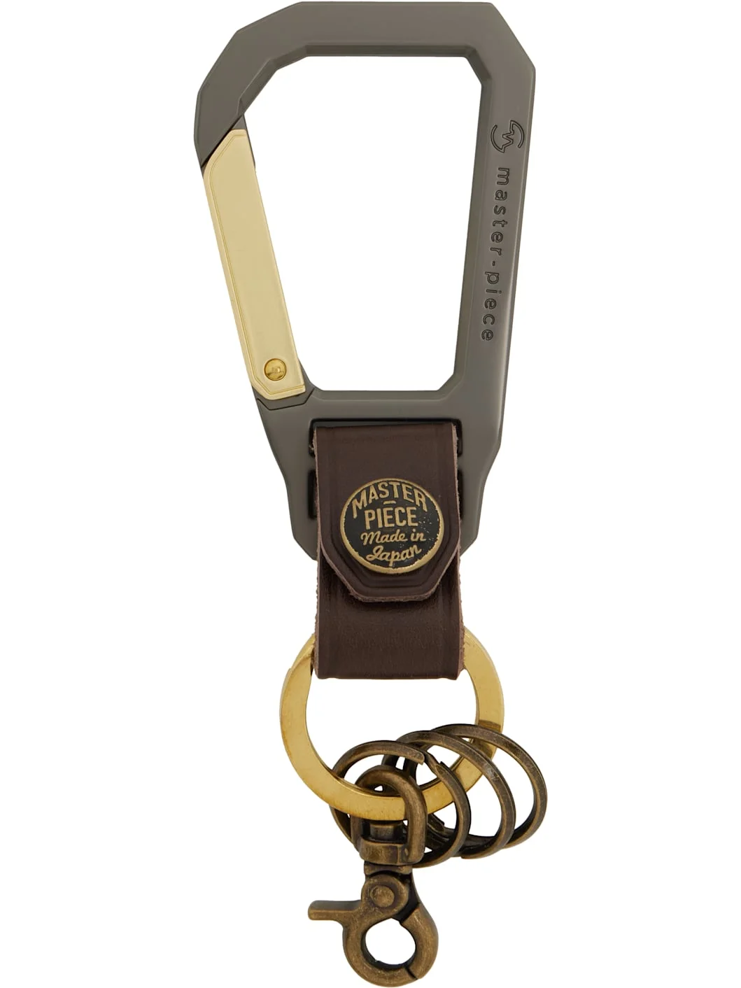 Brown Carabiner Keychain - 1