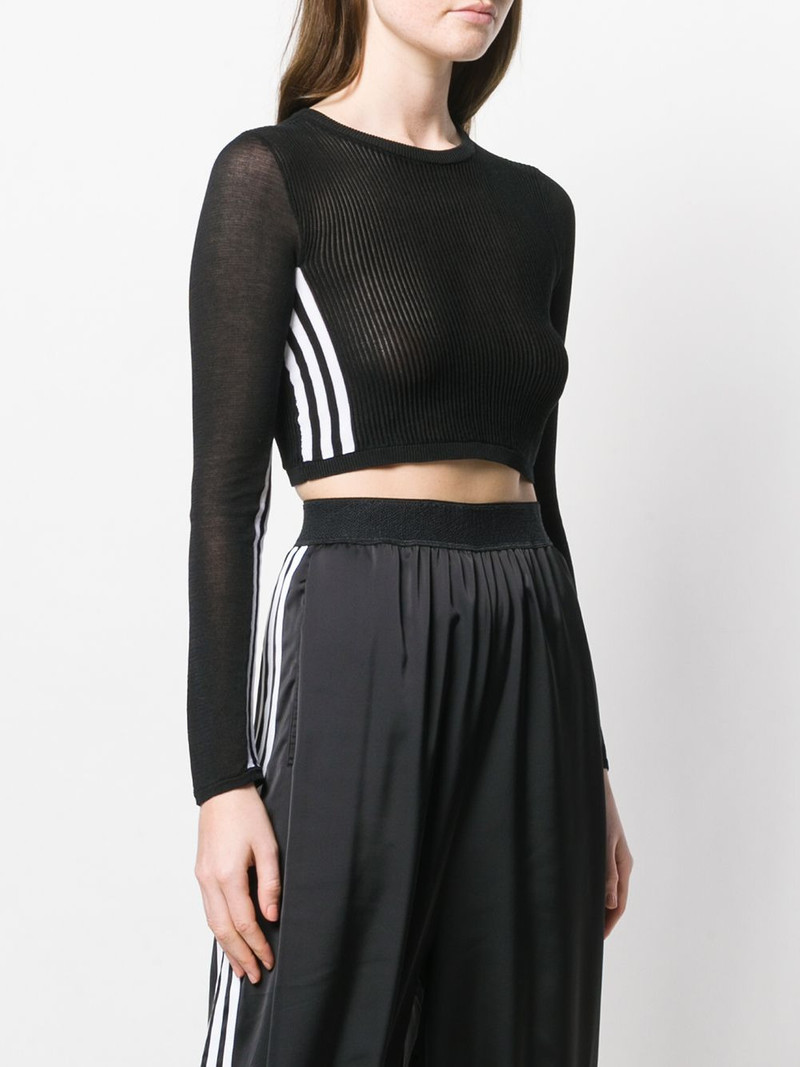 ribbed cropped jumper 3