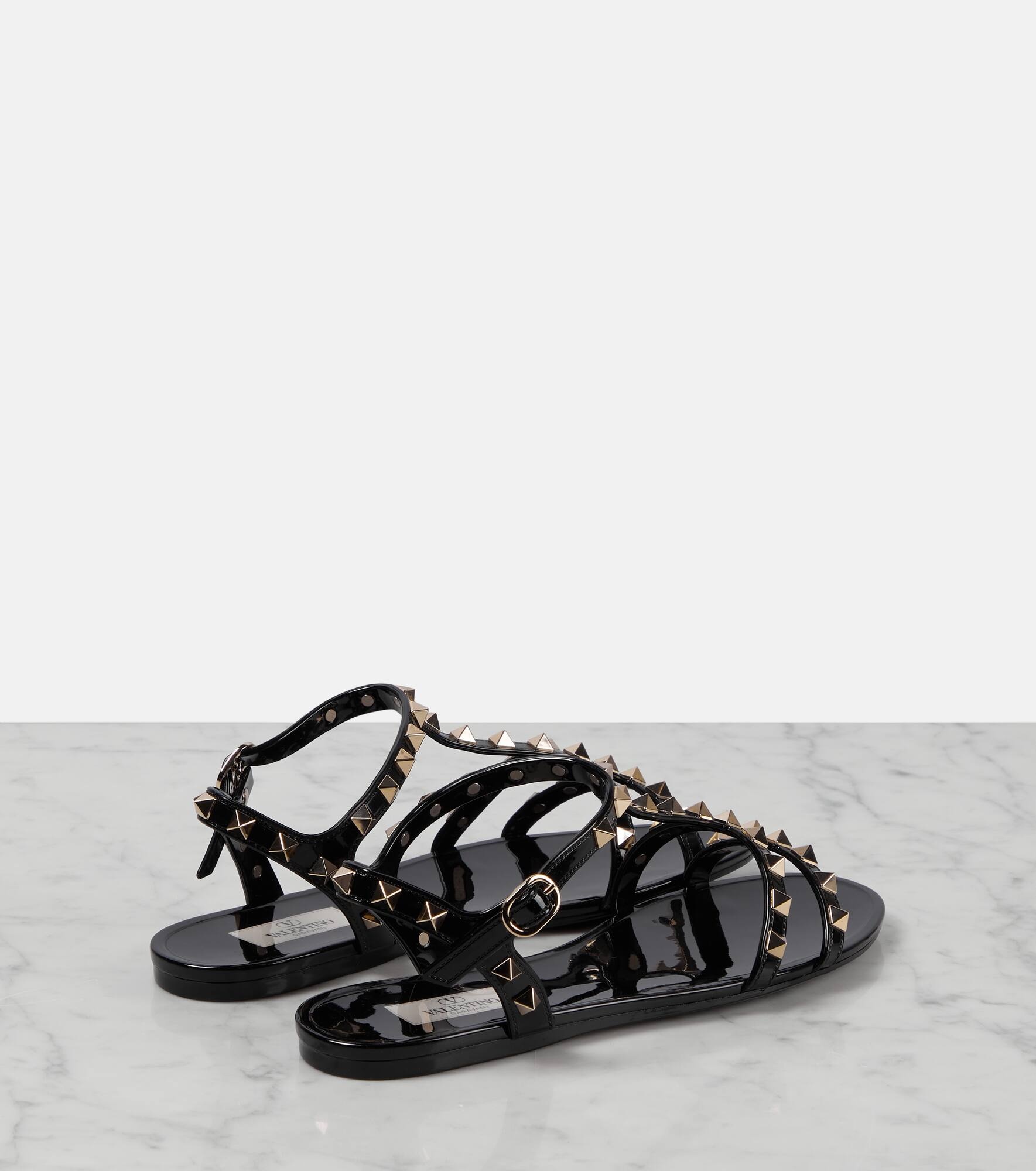 Valentino Garavani Rockstud jelly sandals - 2