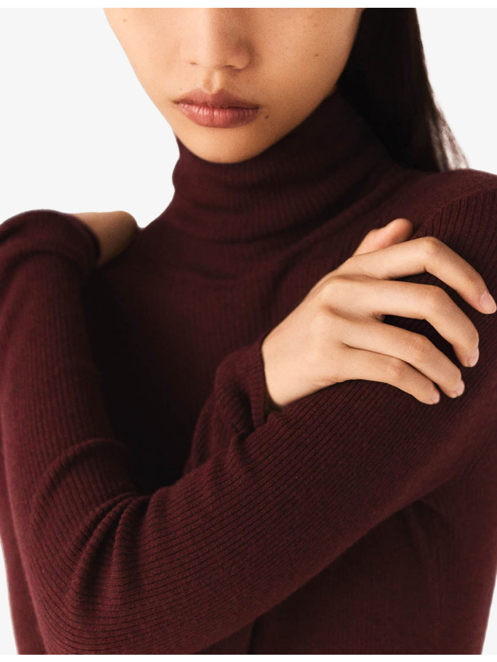 Roll-Neck Long-Sleeve Wool And Silk-Blend Jumper - 6