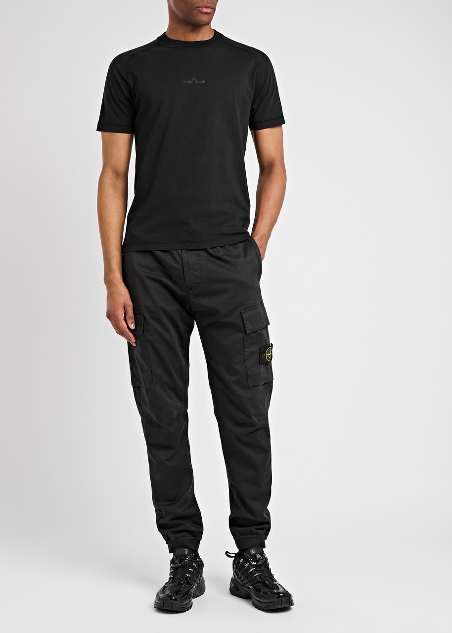 Stone Island Logo-printed Cotton T-shirt - 4