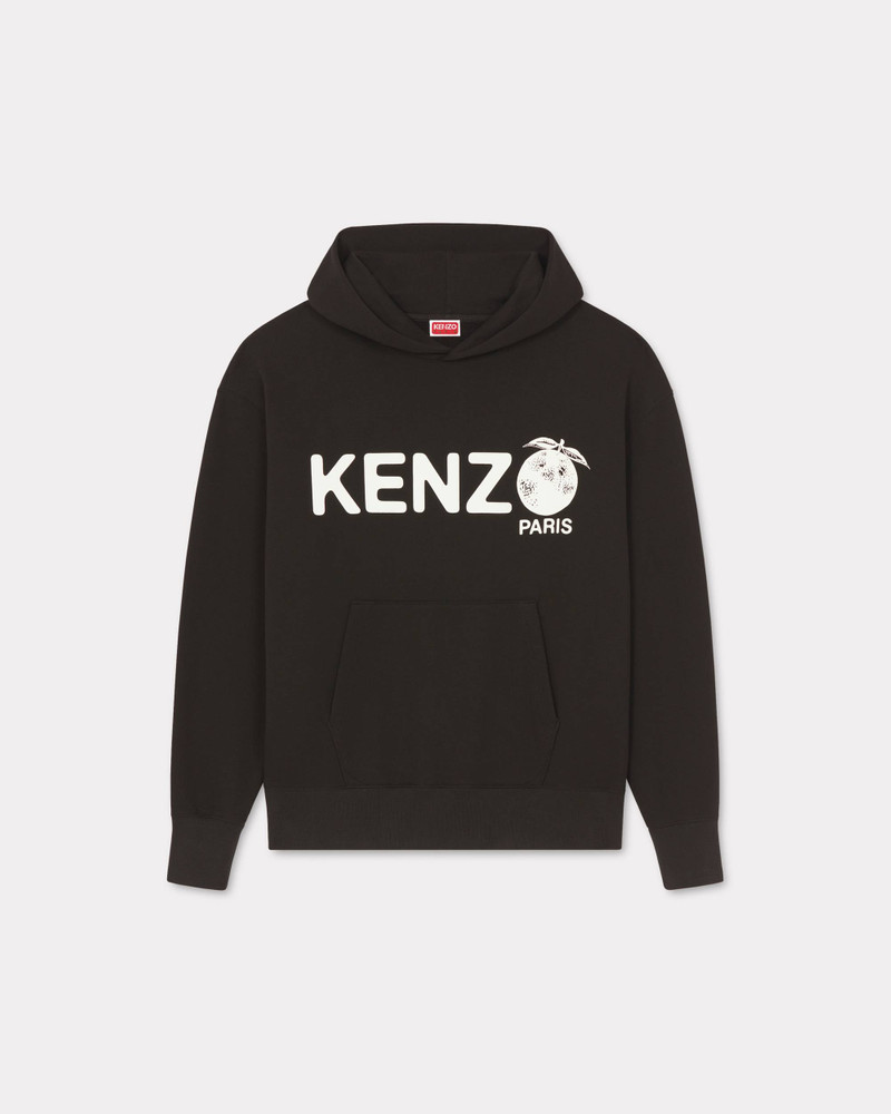 'KENZO Orange' oversizedd hoodie 1