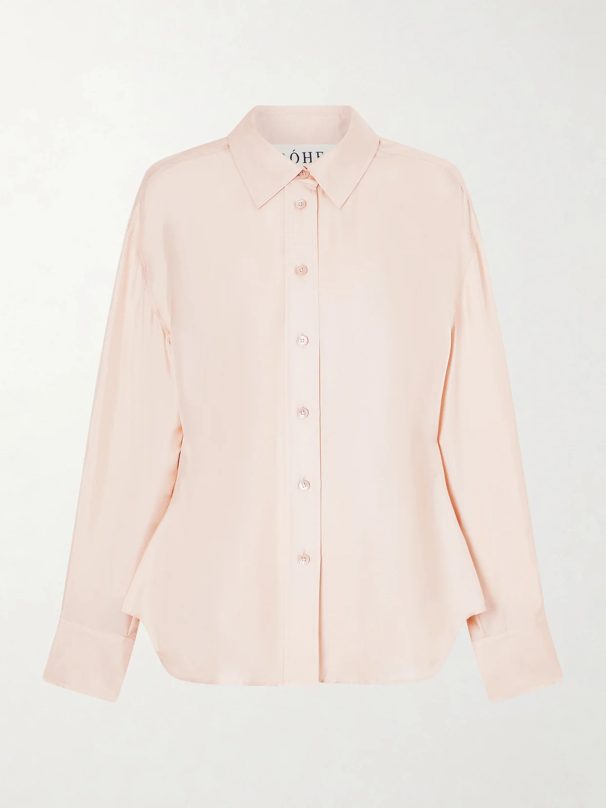 Shaped Silk-twill Shirt - 1