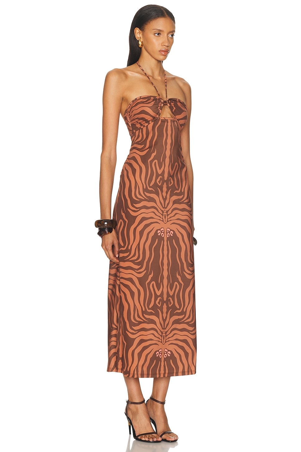 Jungle Palms Midi Dress - 2