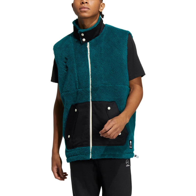 adidas adidas Neo x Jujutsu Kaisen Vests 'Teal' HZ2435 outlook