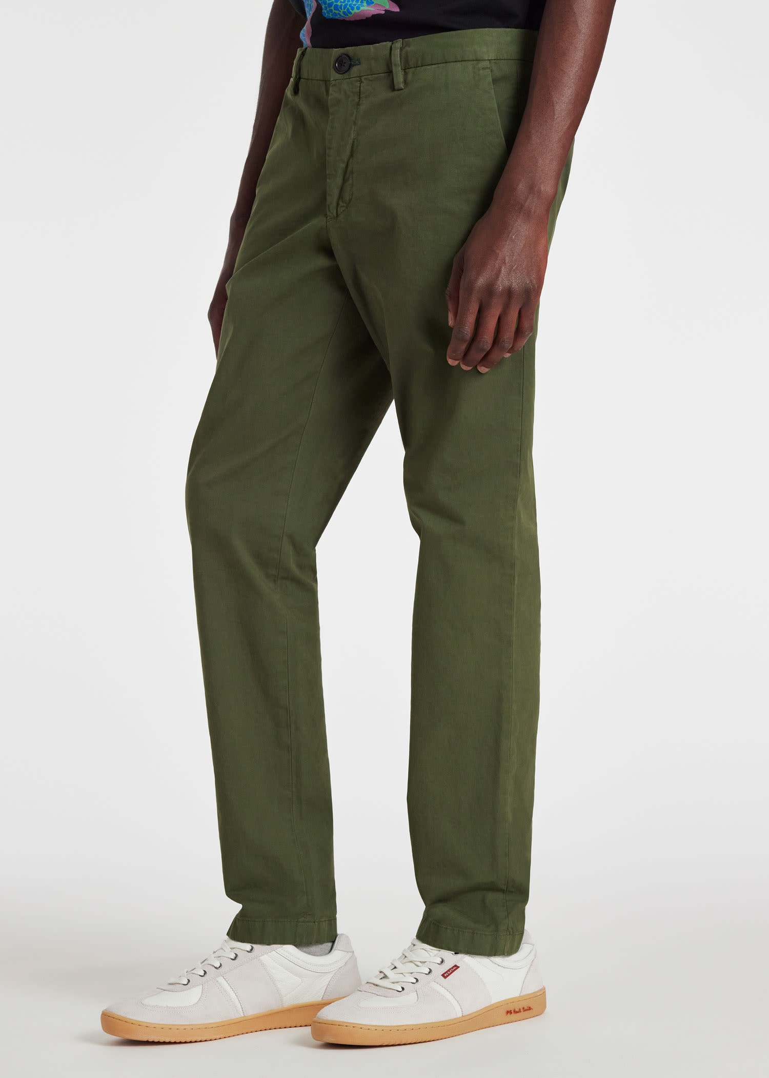 Mid-Fit 'Broad Stripe Zebra' Chinos - 4