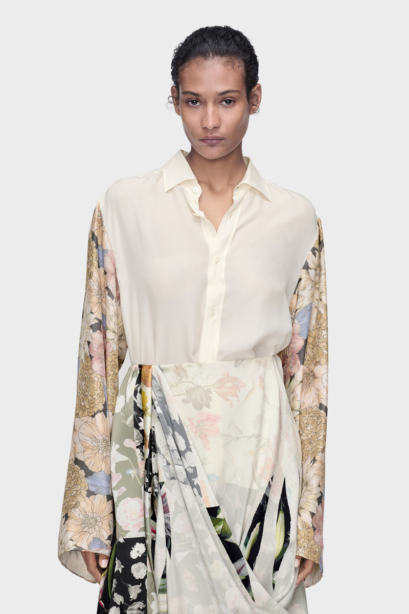Maison Margiela Silk Floral Shirt outlook