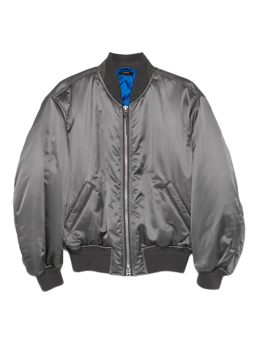 Tom Ford Men Satin Bomber Jacket - 1