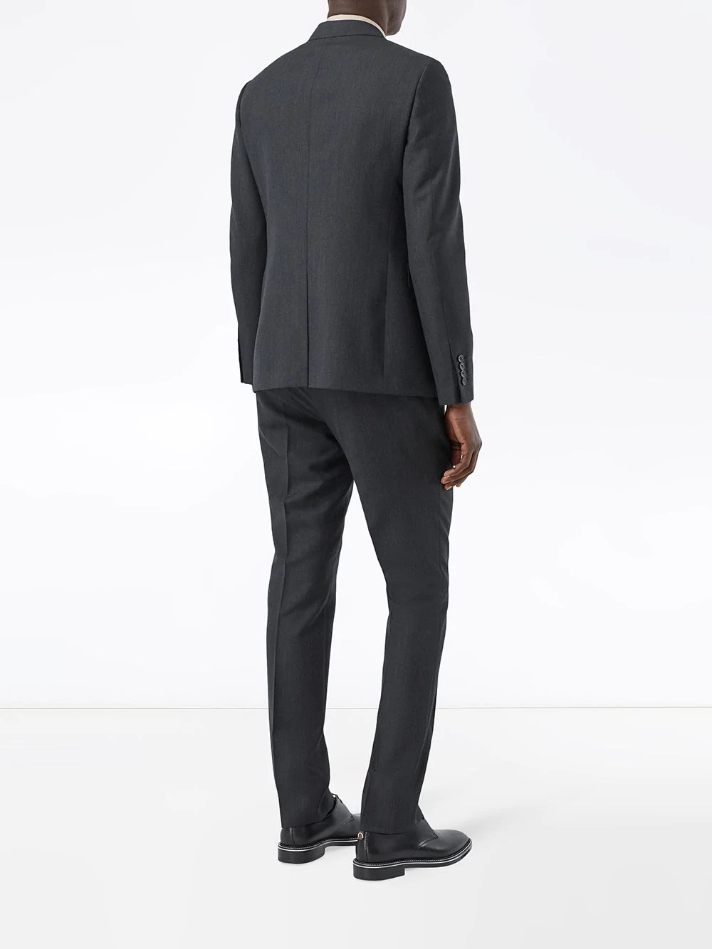 slim-fit tailored suit - 5