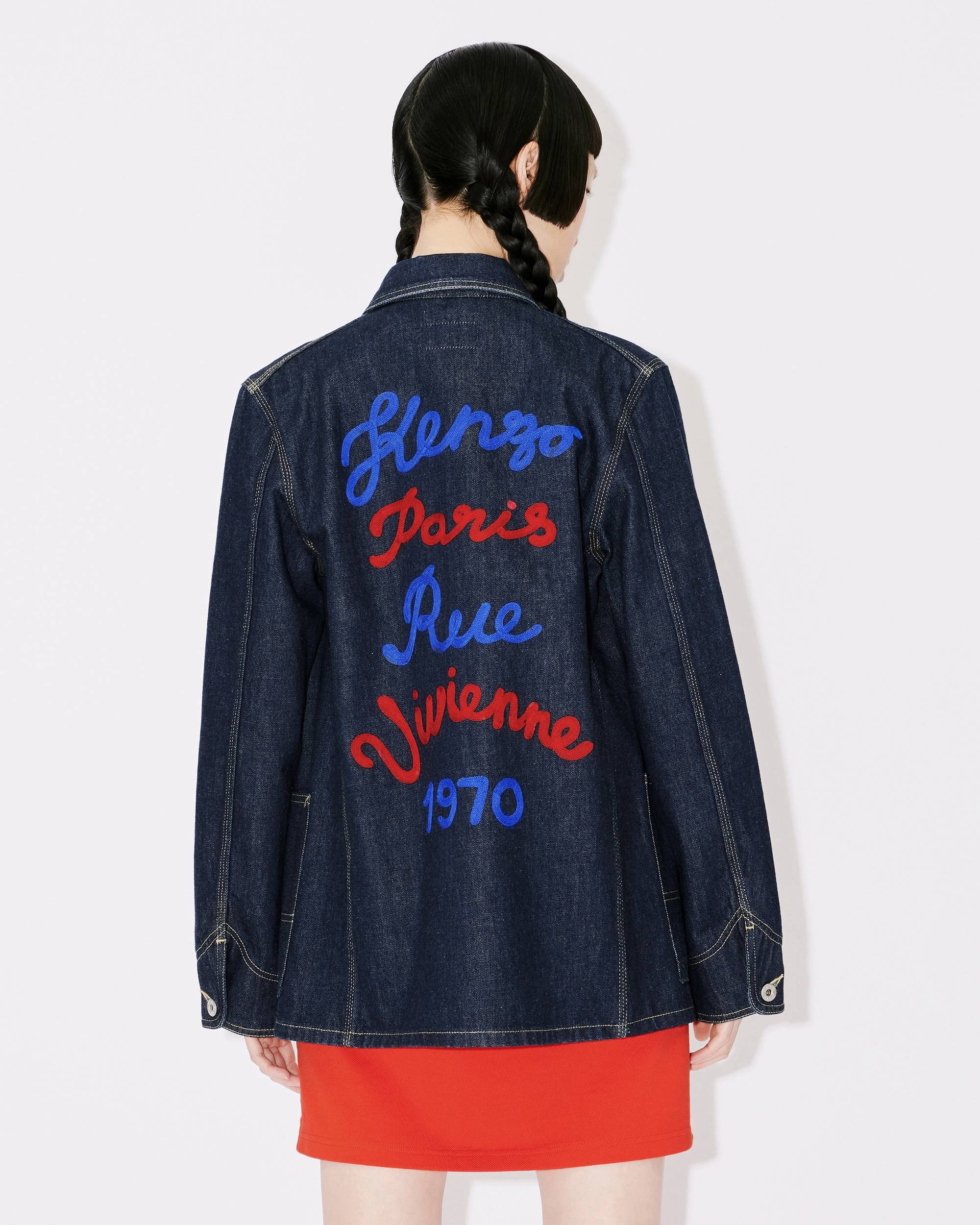 Kenzo x Nigo logo-embroidered Denim Jacket - Farfetch