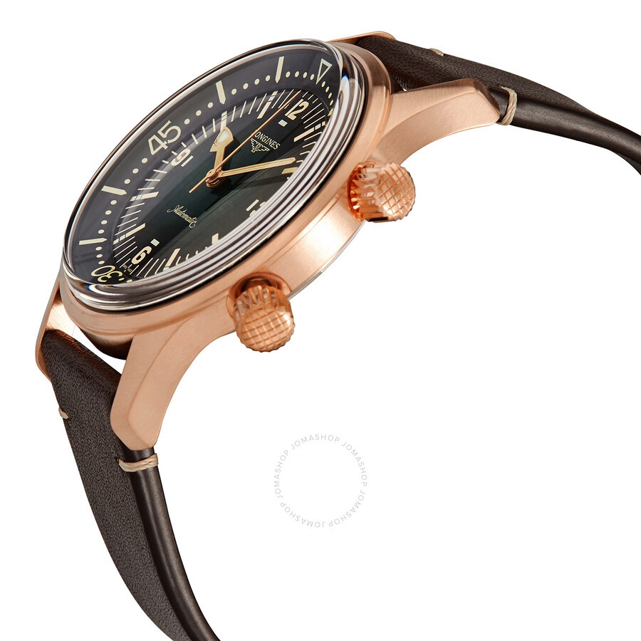 Longines Heritage Automatic Green Dial Men's Watch L3.774.1.50.2 - 2