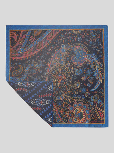 Etro FLORAL PAISLEY POCKET SQUARE outlook
