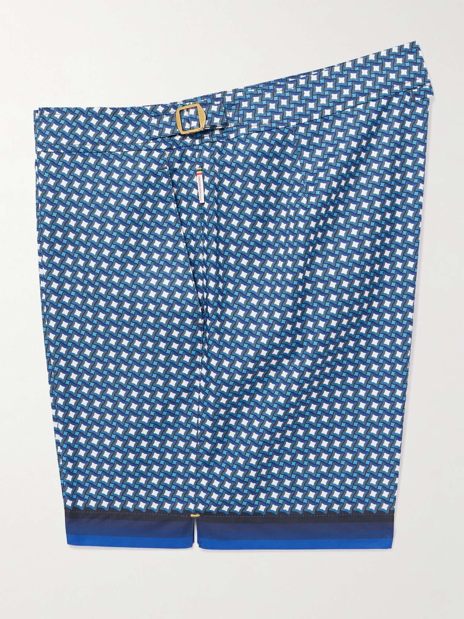 Bulldog Slim-Fit Mid-Length Printed Recycled Swim Shorts - 5