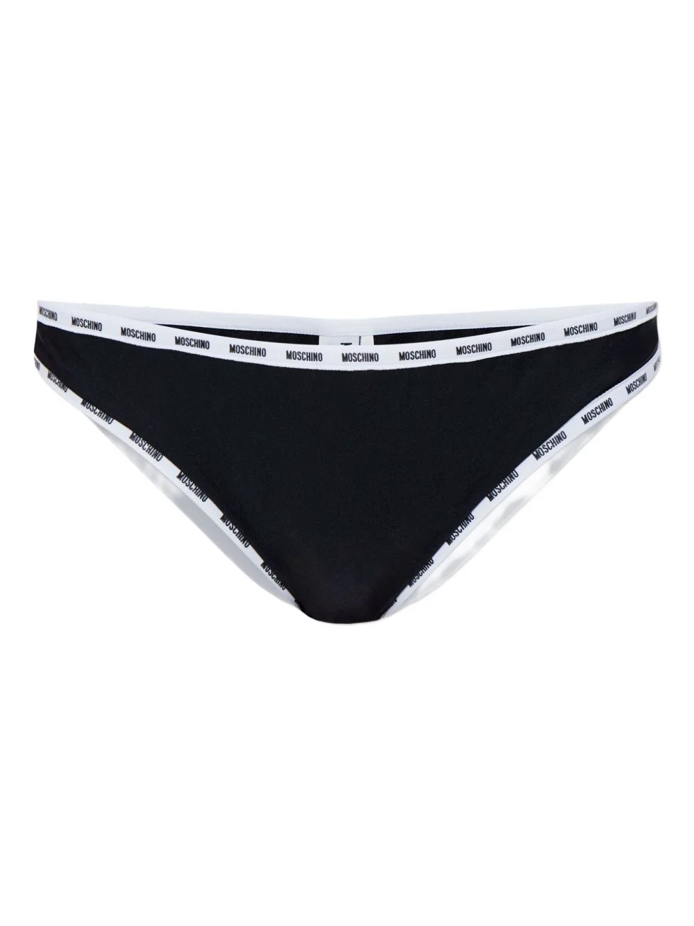 logo-trim bikini bottoms - 1