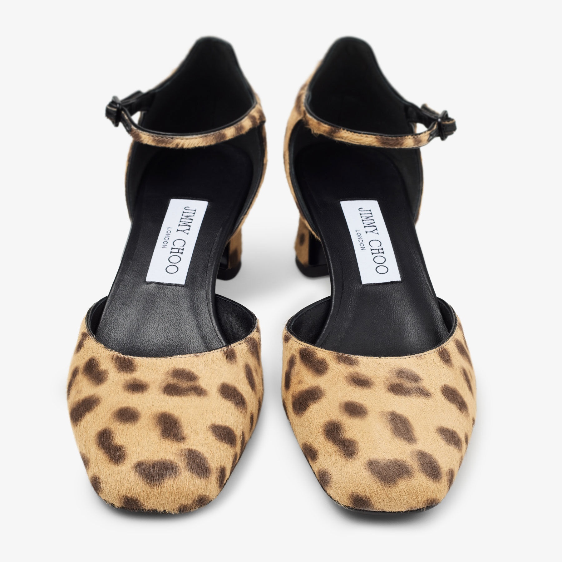 Pixie Block Heel 45
Natural Leopard Print Pony Pumps - 5