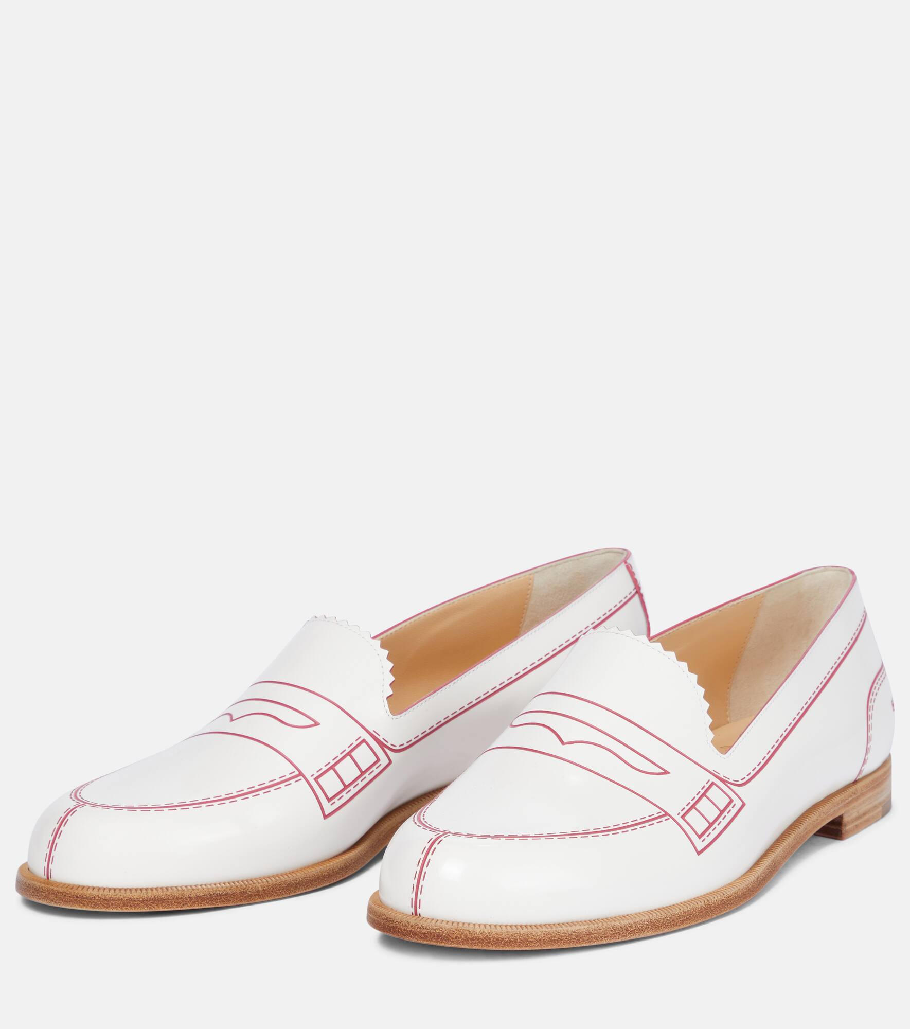 Mocalaureat leather loafers - 5