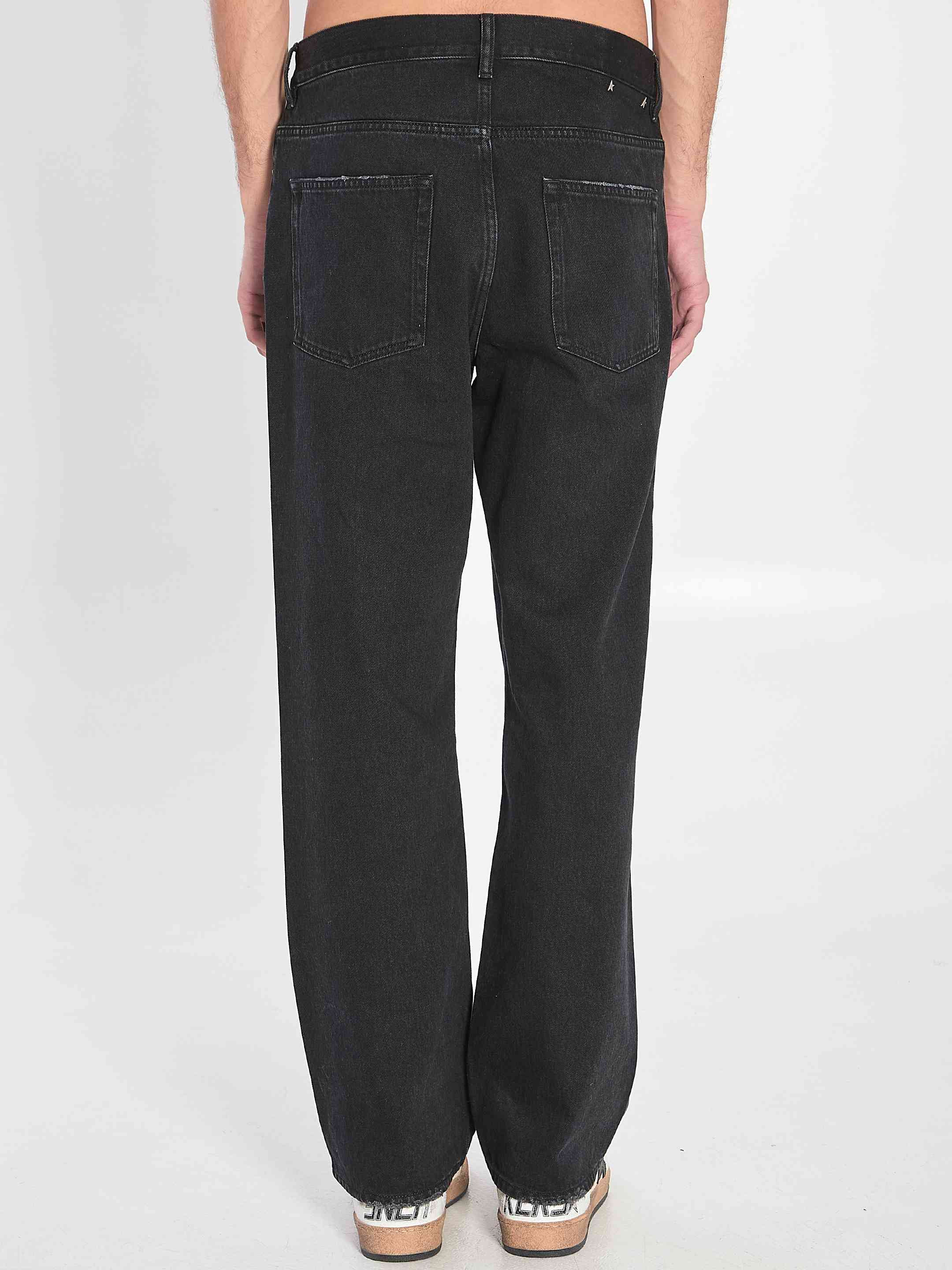 Golden Goose Men Black Vintage-Effect Jeans - 4