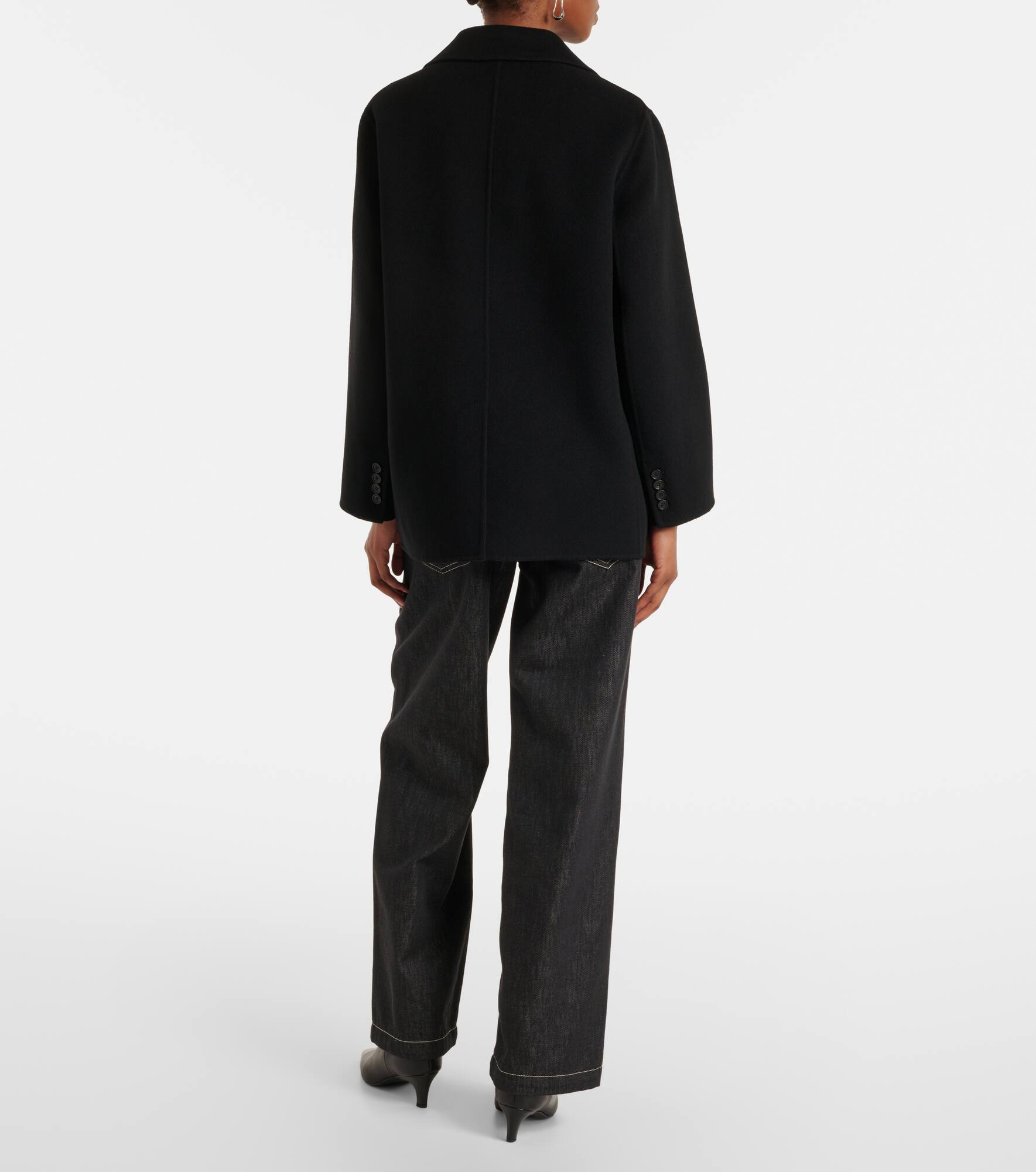 Lukas virgin wool peacoat - 3