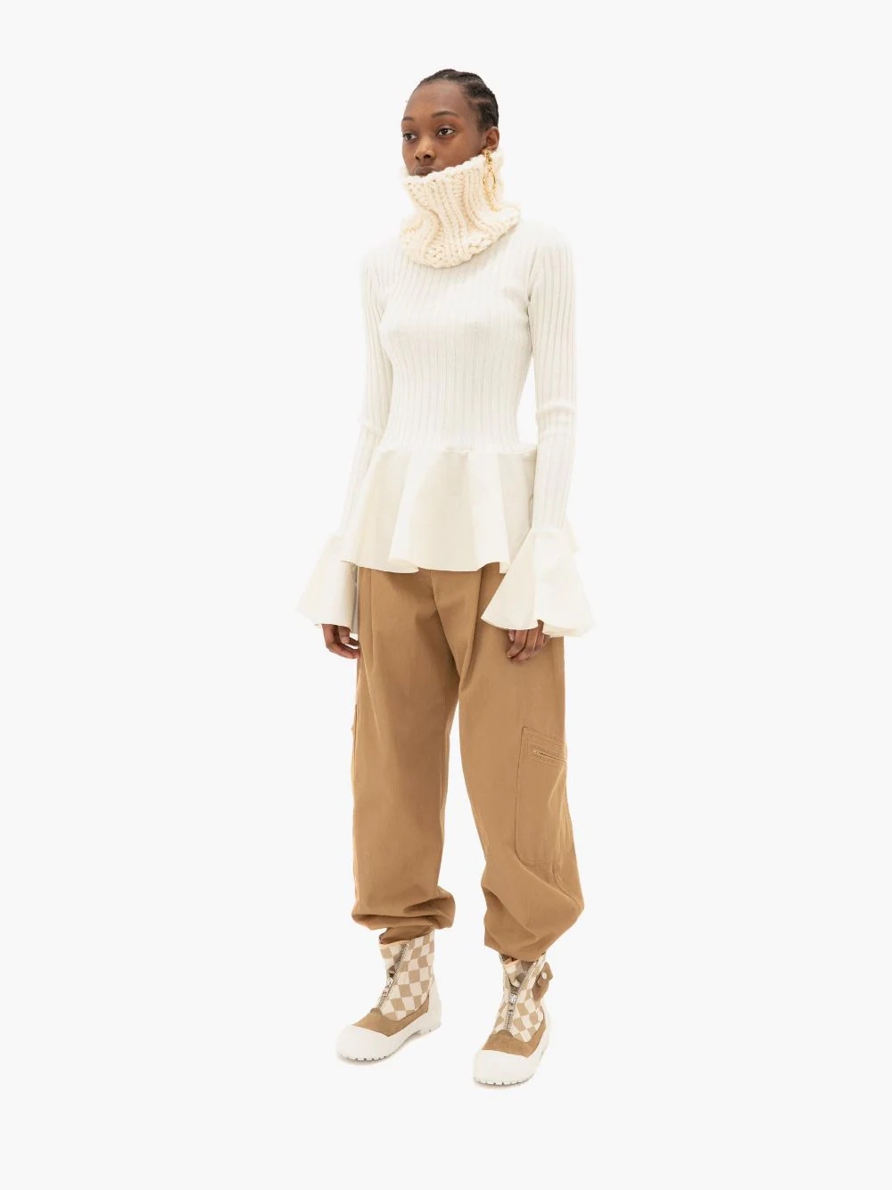 WOVEN CONTRAST UNDERPINNING - 3