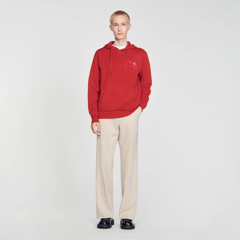 Sandro DRAGON HOODIE outlook